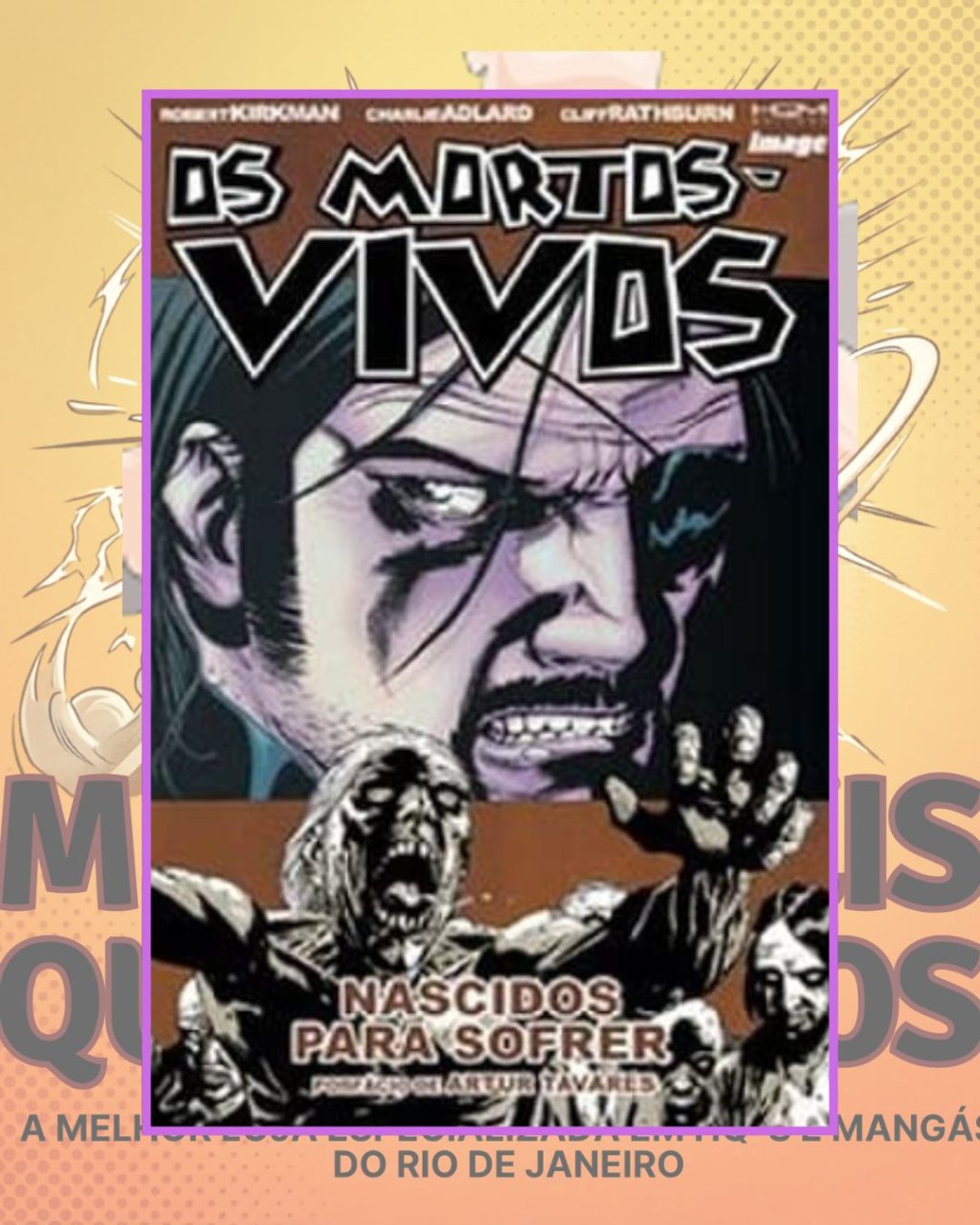 Os Mortos-Vivos - Nascidos Para Sofrer - Volume 8 - Editora HQM