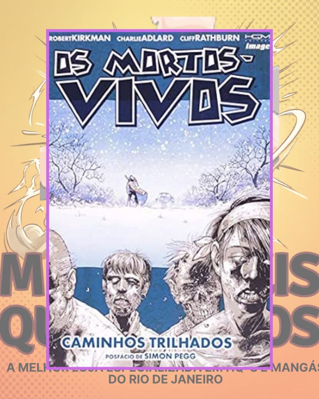 Os Mortos-Vivos - Caminhos Trilhados - Volume 2 - Editora HQM