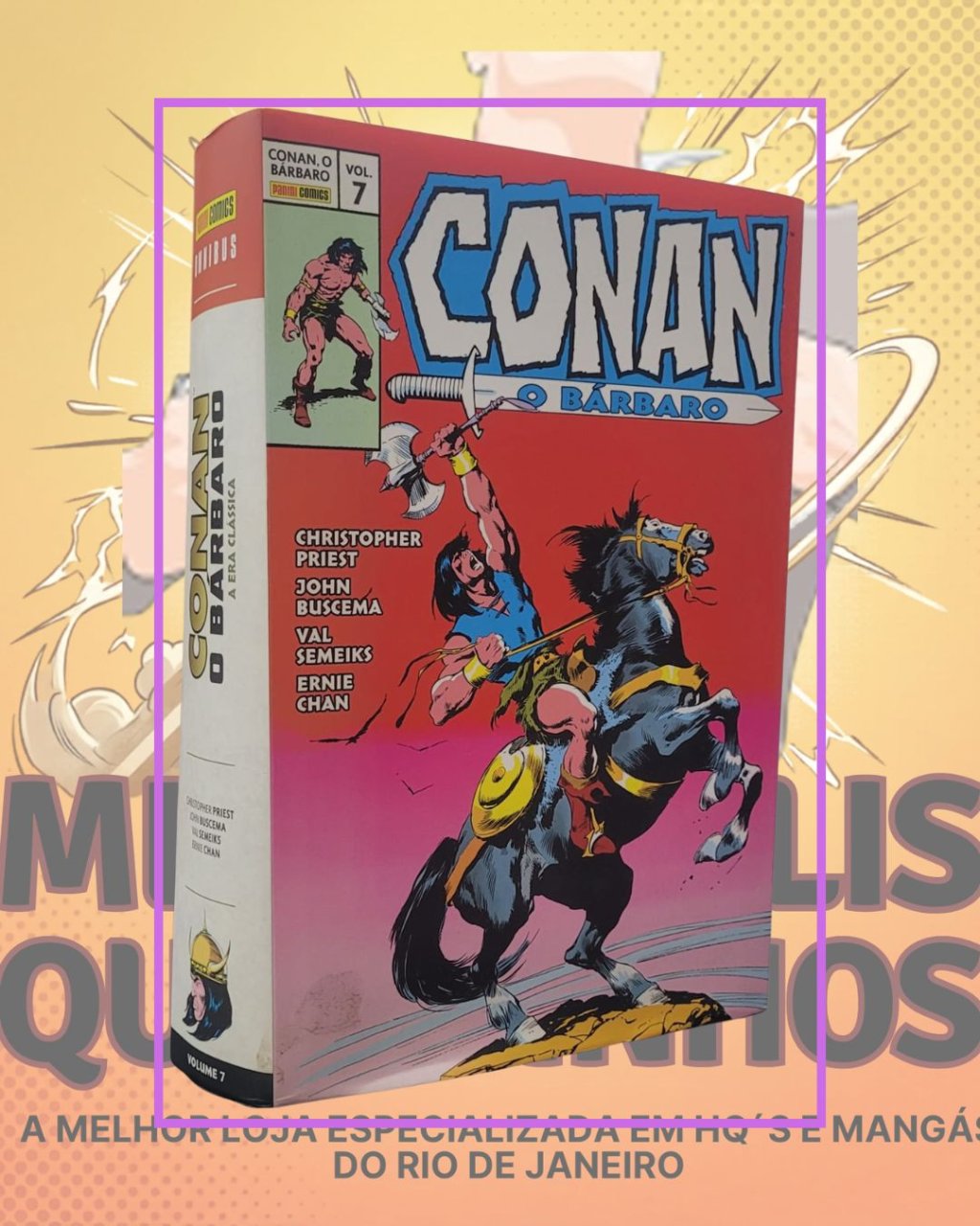 Conan o Bárbaro: A Era Clássica Vol. 07 - Marvel Omnibus ( Capa Dura )