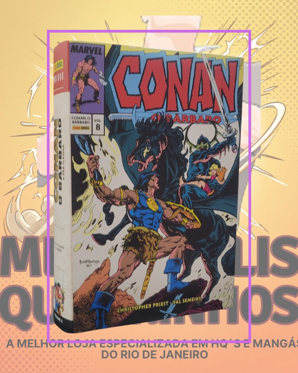 Conan o Bárbaro: A Era Clássica Vol. 08 - Marvel Omnibus ( Capa Dura )
