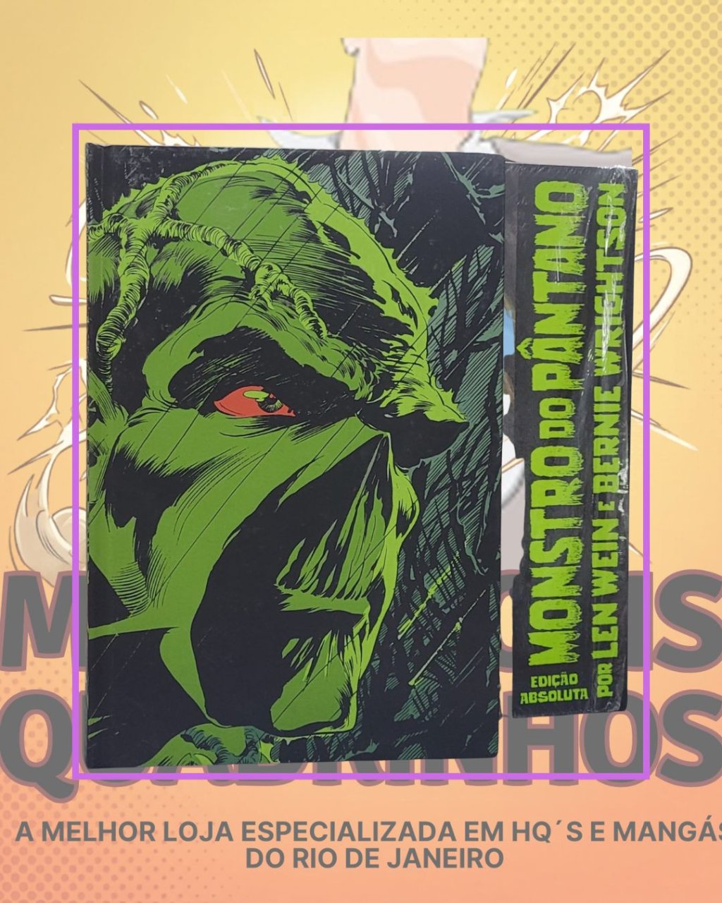Monstro do Pântano por Lein Wein e Bernie Wrightson - Edição Absoluta ( Capa Dura )