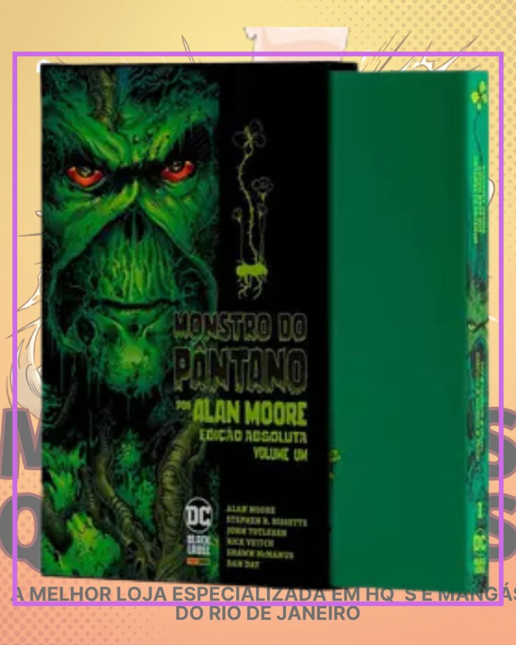 Monstro Do Pântano Por Alan Moore Vol. 1 - Edição Absoluta ( Capa Dura )