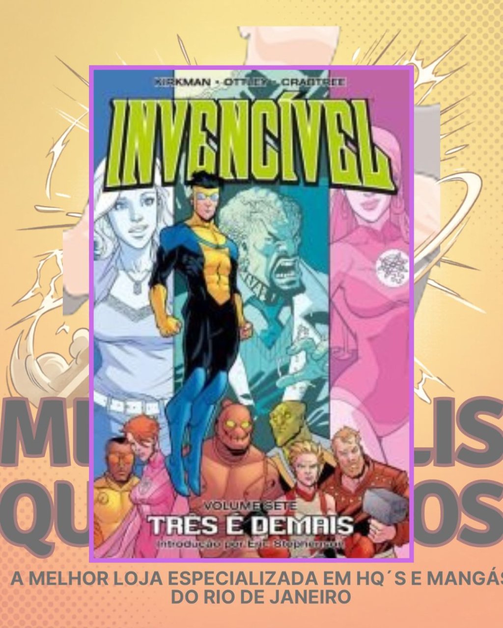 Invencível Volume 07 - Três é Demais