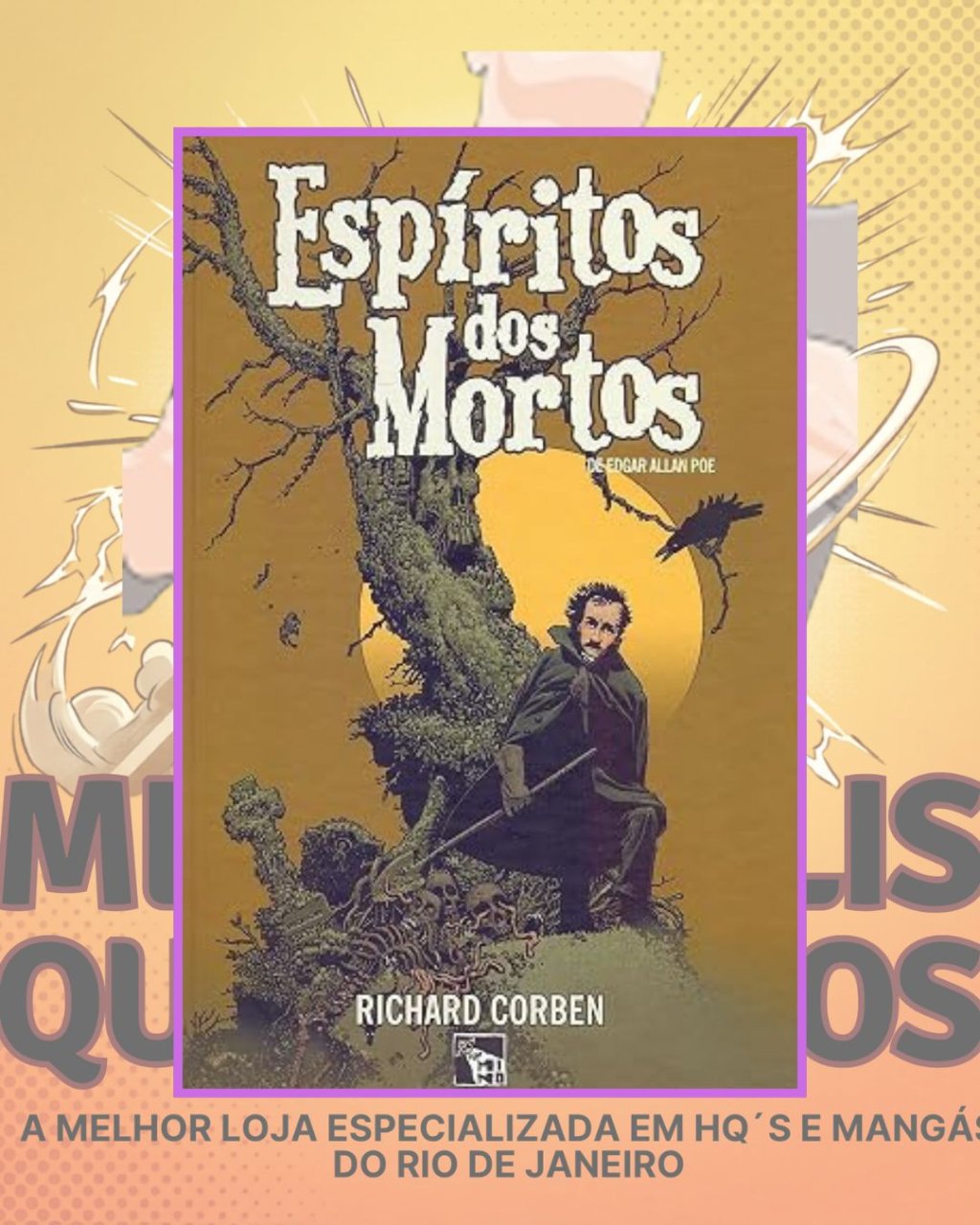 Espíritos dos Mortos - Richard Corben ( Capa Dura ) Editora Mino