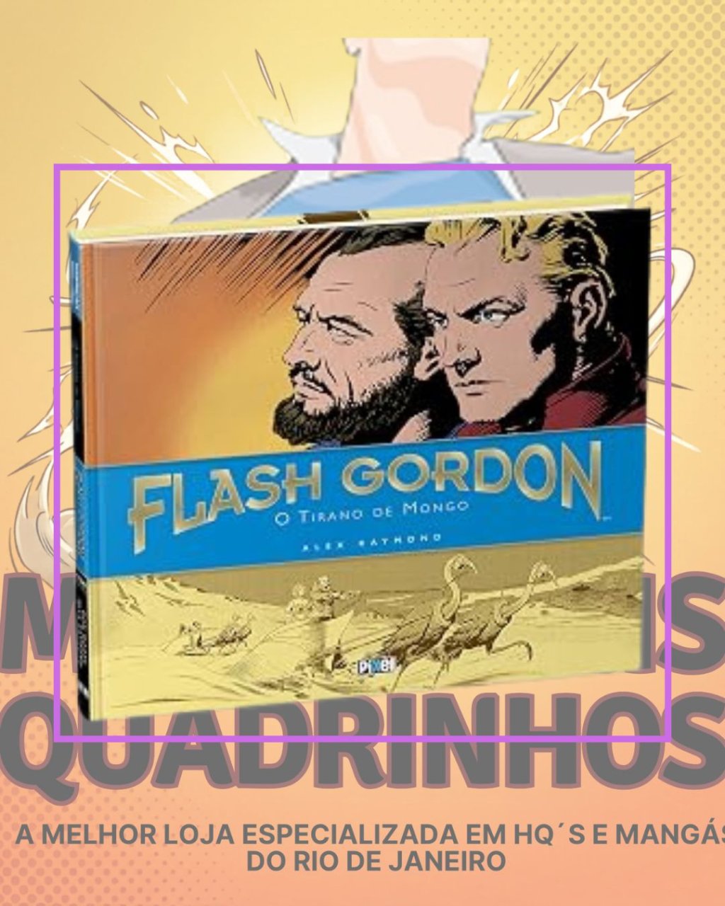 Flash Gordon: O tirano de Mongo ( Capa Dura ) Editora Pixel