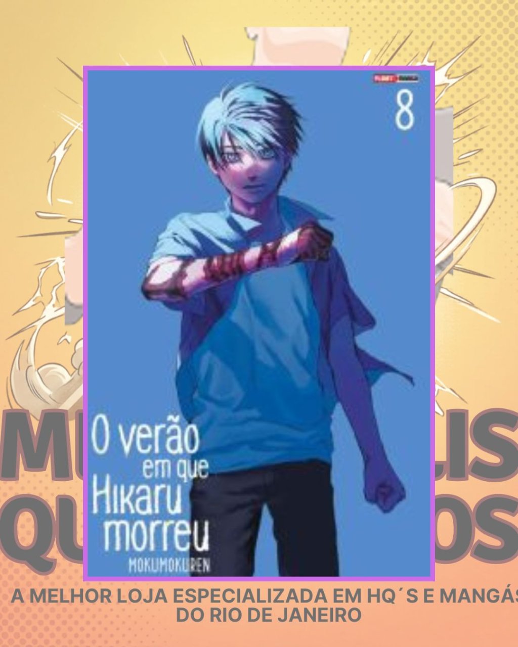 O Verão em que Hikaru Morreu Nº 08 ( Ren Mokumoku )
