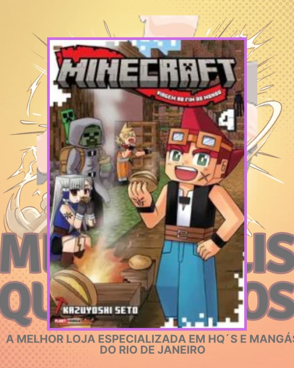 Minecraft - Viagem ao Fim do Mundo Nº 04 ( Kazuyoshi Seto )