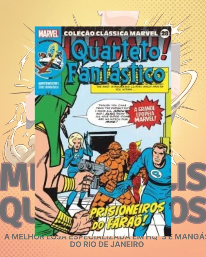 Coleção Clássica Marvel Vol. 28 - Quarteto Fantástico Nº 05