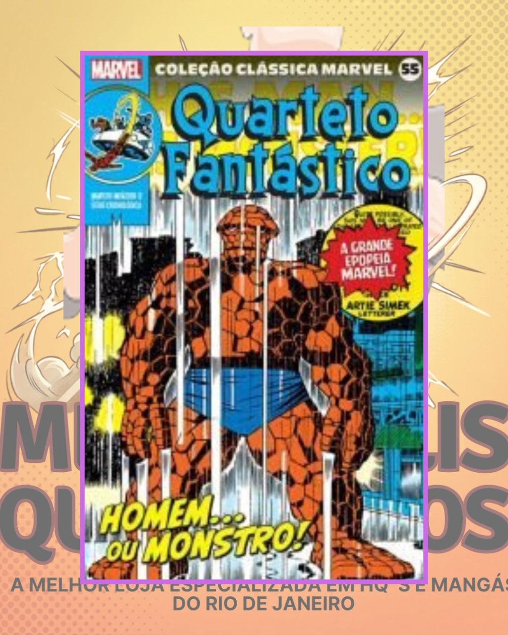 Coleção Clássica Marvel Vol. 55 - Quarteto Fantástico Nº 12