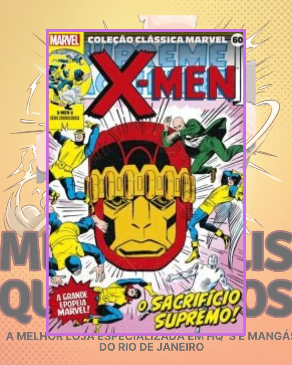 Coleção Clássica Marvel Vol. 60 - X-Men Nº 04