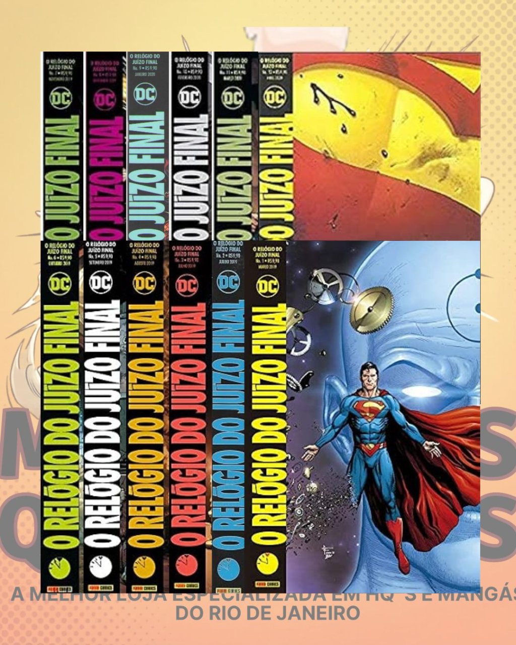 O Relógio do Juízo Final Números 01 ao 12 ( Completa )