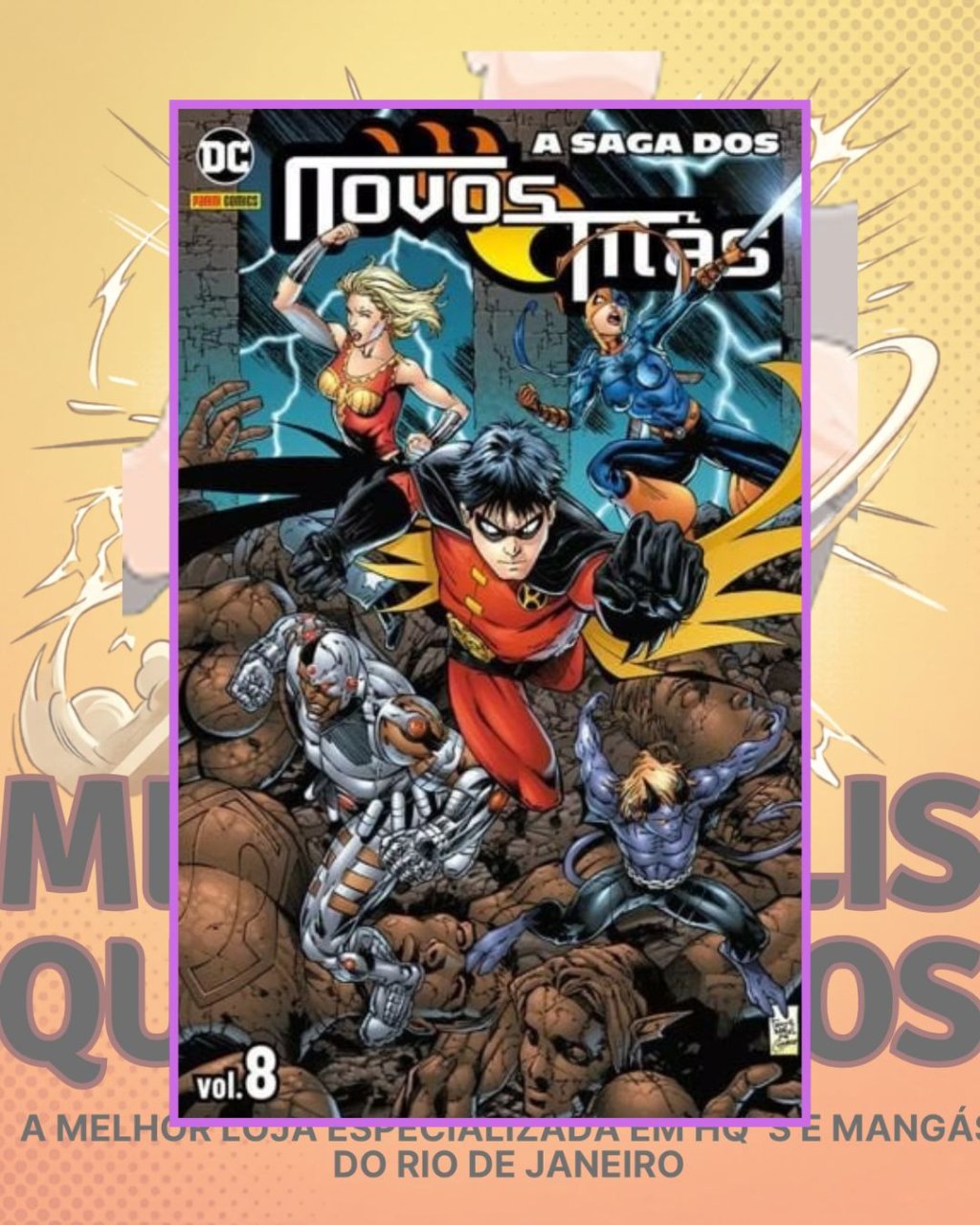 A Saga dos Novos Titãs Nº 08