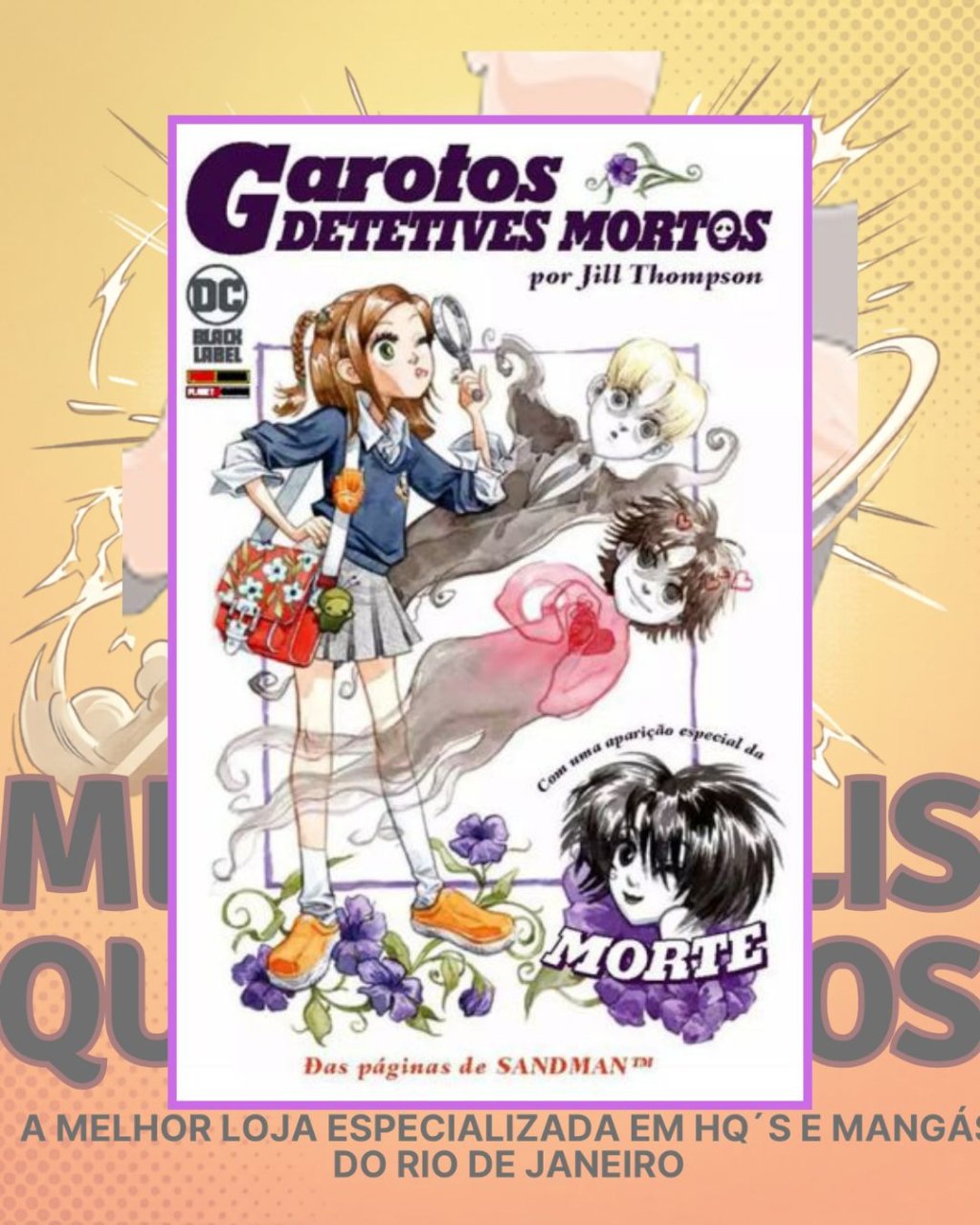 Das Páginas de Sandman: Garotos Detetives Mortos