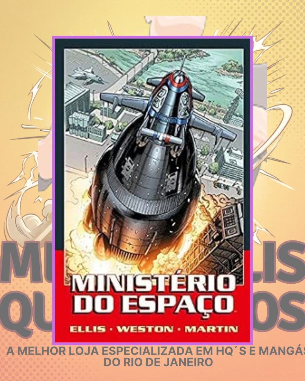 Ministério do Espaço ( Capa Dura ) Editora Devir