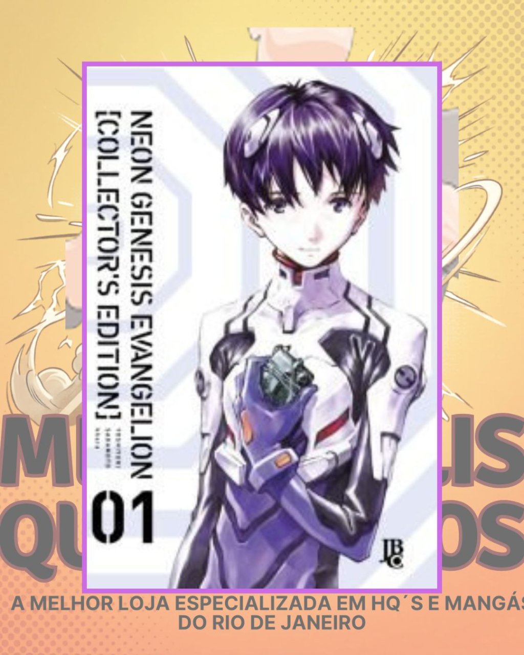 Neon Genesis Evangelion Collector s Edition Volume 01 ( Y. Sadamoto & H. Anno ) Editora JBC