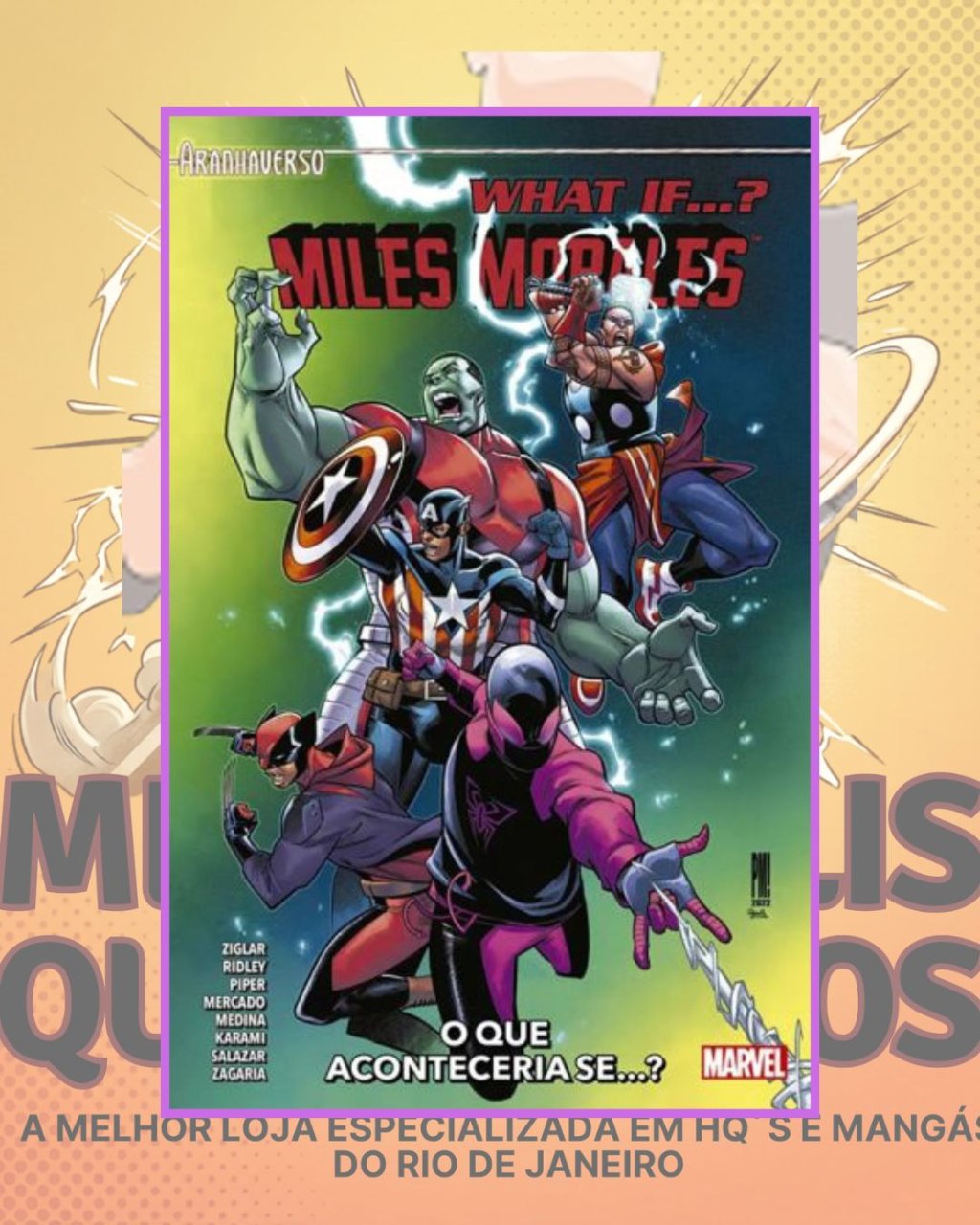 What If...? ( O que aconteceria se...? ) Miles Morales