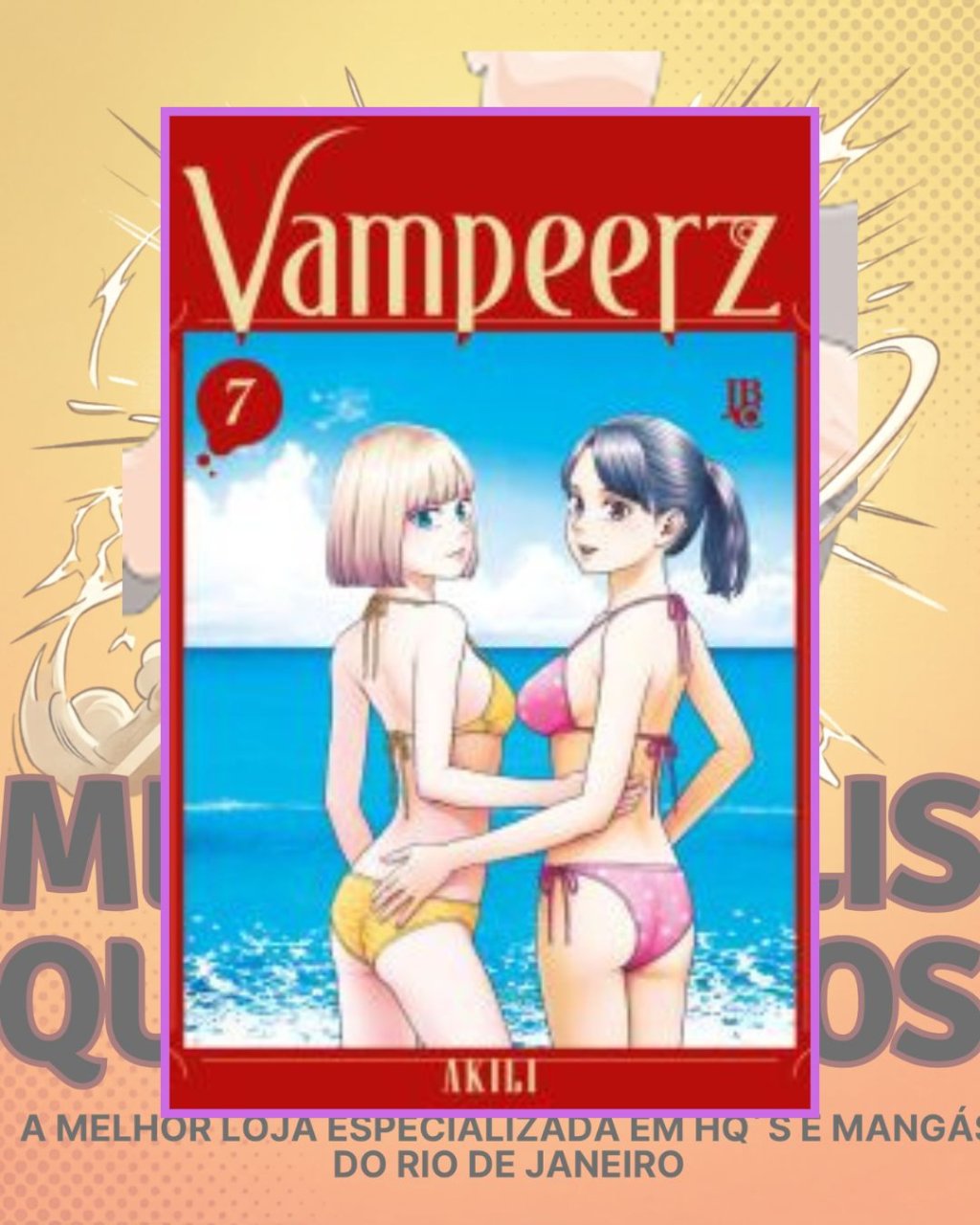 Vampeerz Nº 7 ( Akili ) Editora JBC