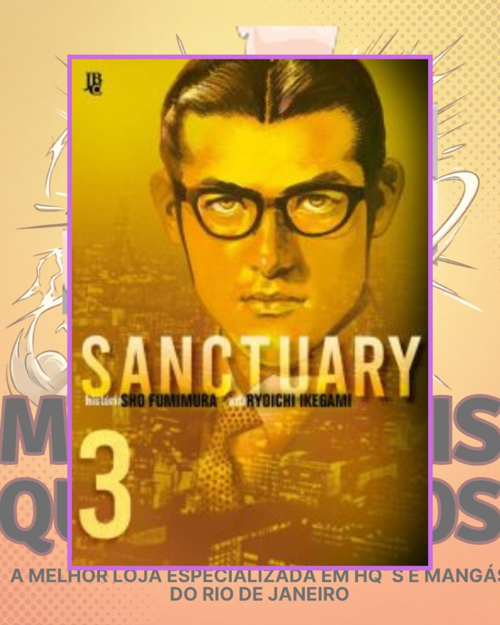 Sanctuary Nº 3 ( Y. Okamura & R. Ikegami ) Editora JBC