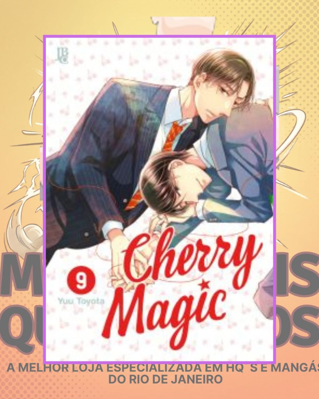 Cherry Magic Nº 09 ( Yuu Toyota ) Editora JBC