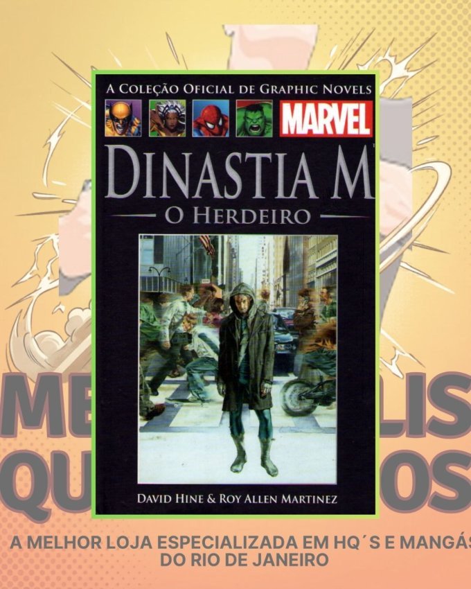 A Coleção Oficial de Graphic Novels Marvel Vol. 41 - Dinastia M O Herdeiro( Capa Dura ) Editora Salvat