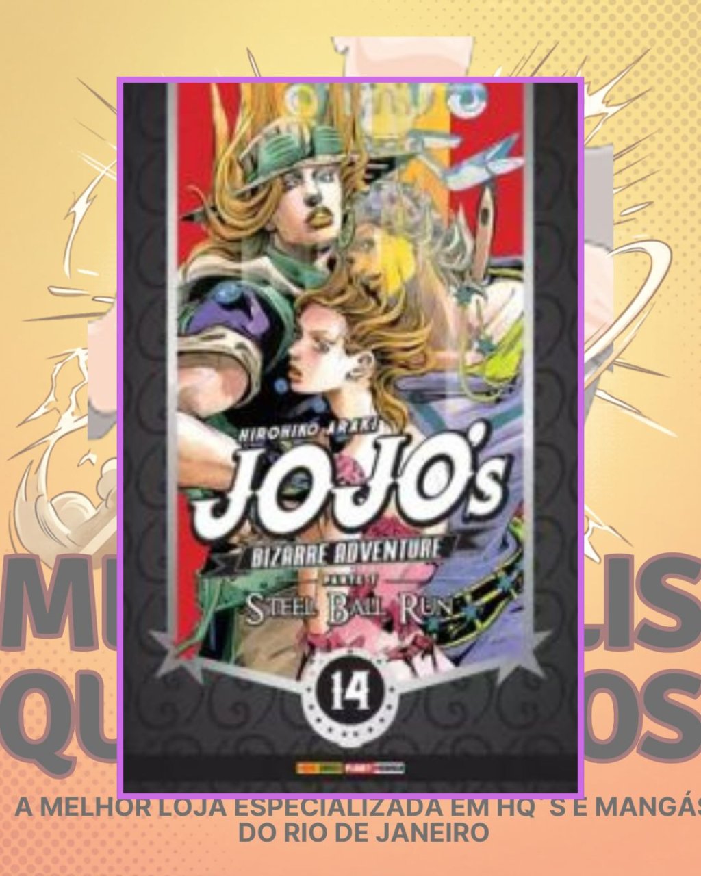 Jojo's Bizarre Adventure Parte 7: Steel Ball Run Vol. 14 ( Hirohiko Araki )