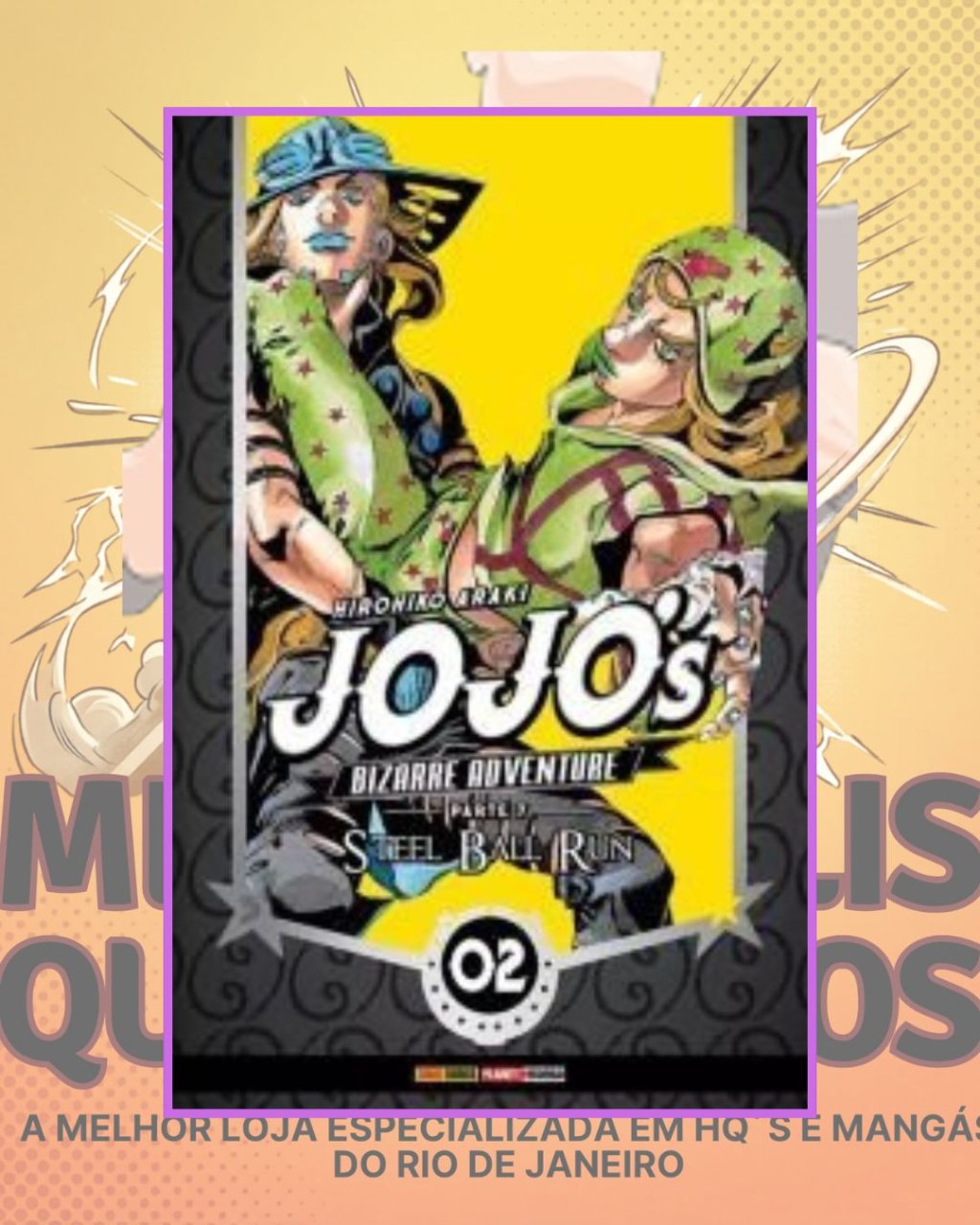 Jojo's Bizarre Adventure Parte 7: Steel Ball Run Vol. 02 ( Hirohiko Araki )