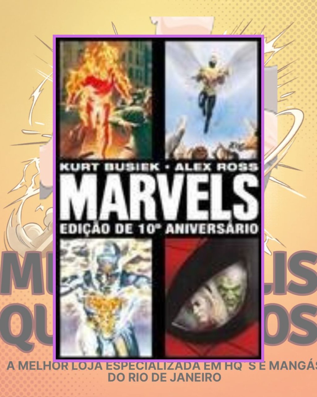 Marvels - Edição de 10º Aniversário ( Capa Dura )