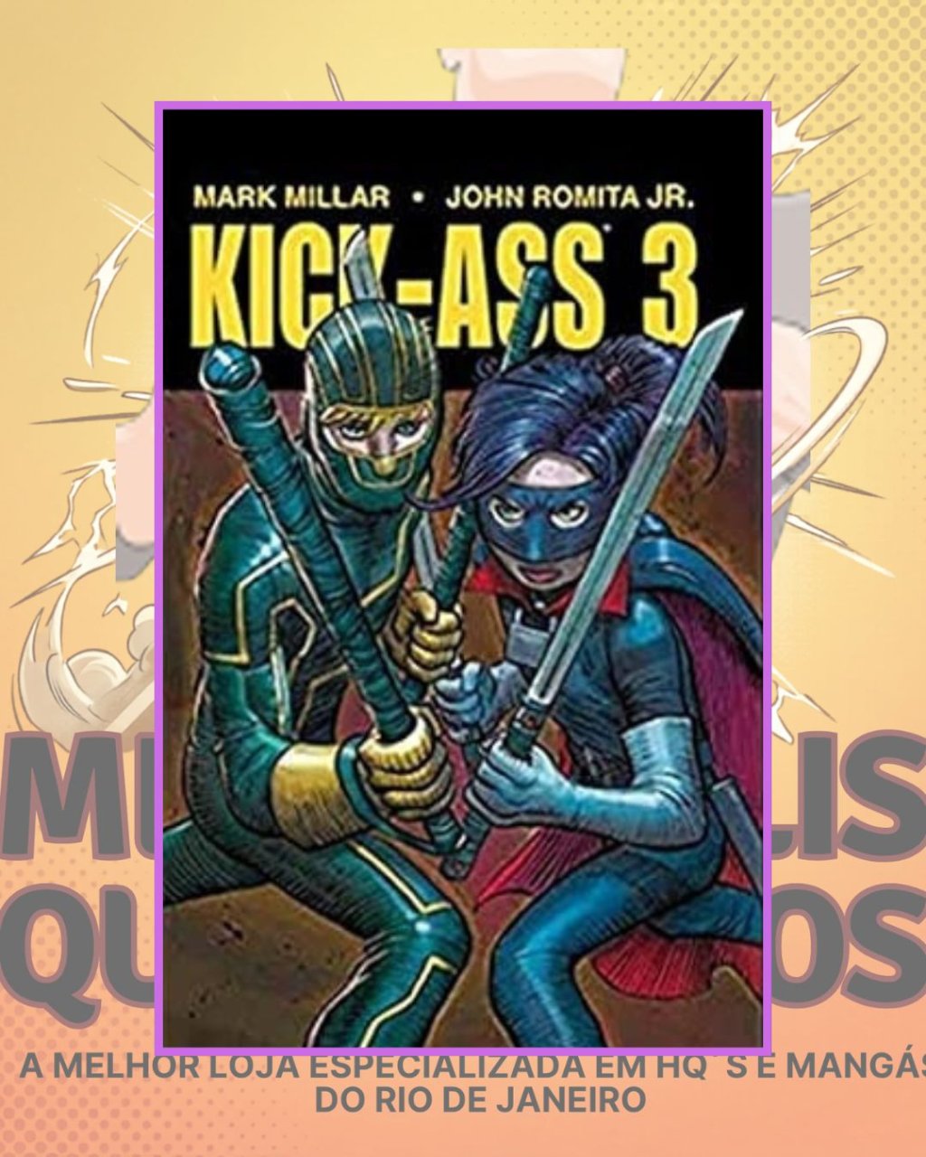 Kick Ass 3 ( Capa Dura )