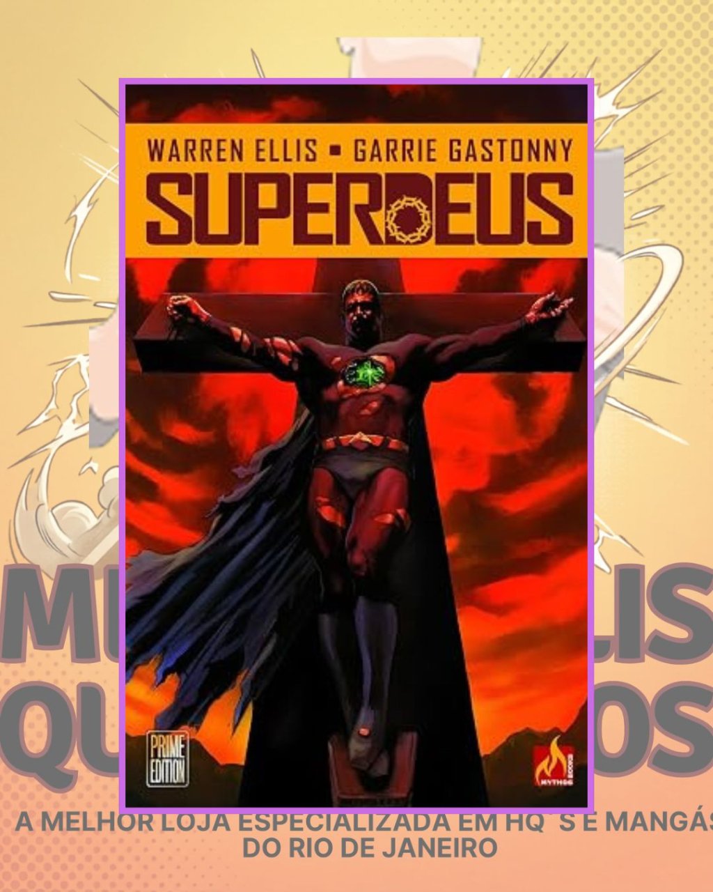 Superdeus ( Capa Dura ) Editora Mythos