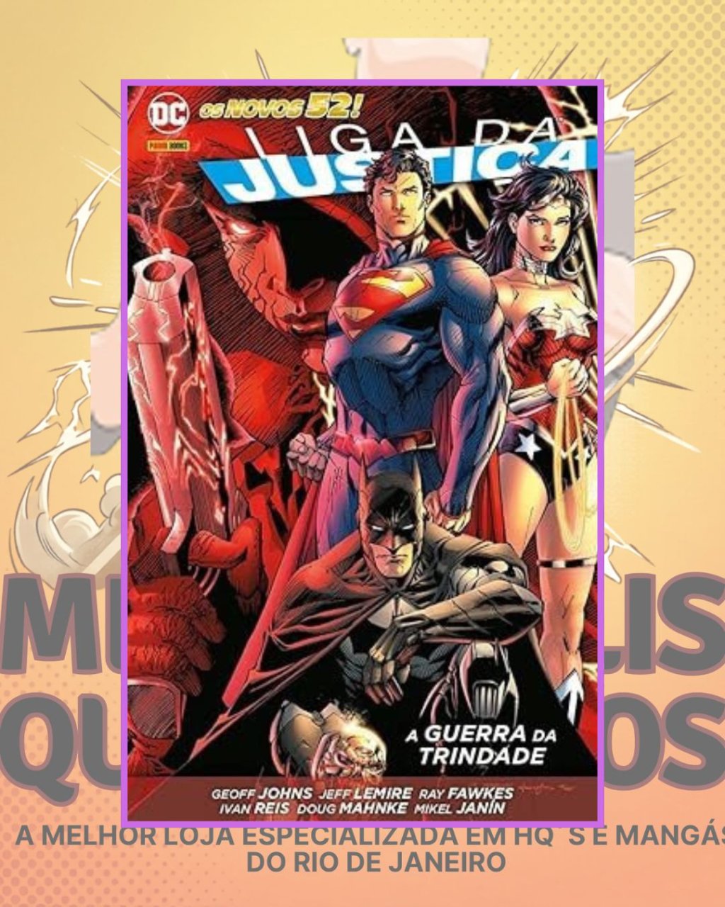 Liga da Justiça: Guerra da Trindade ( Capa dura )