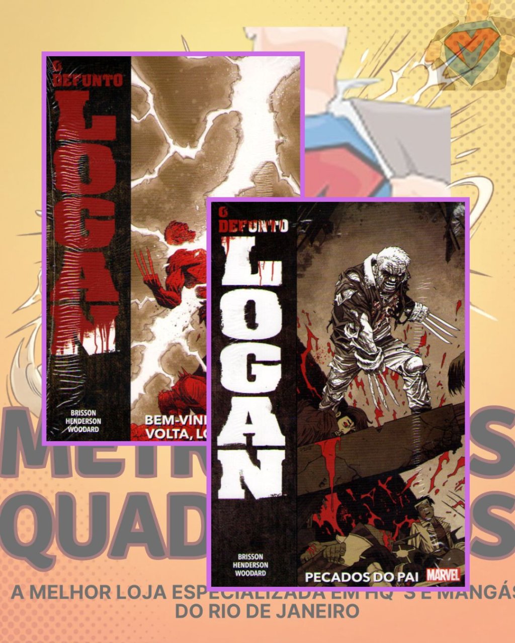 O Defunto Logan Volumes 1 e 2 ( Completa )