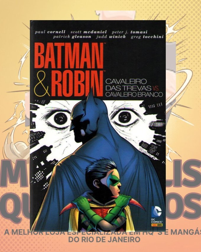 Batman & Robin - Cavaleiro das Trevas Vs. Cavaleiro Branco ( Capa Dura )