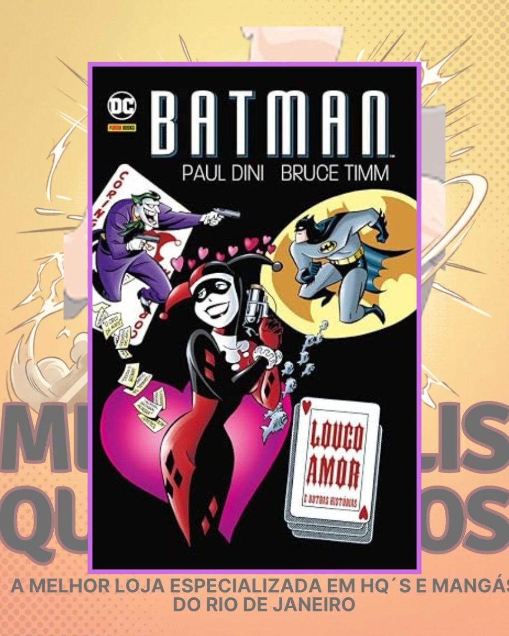Batman: Louco Amor e Outras Histórias ( Capa Dura )