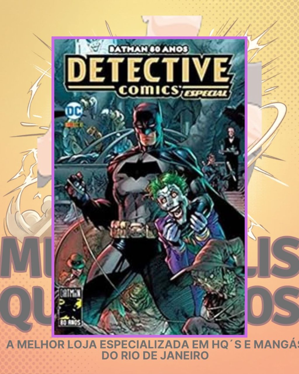 Batman 80 Anos: Detective Comics ( Capa Dura )