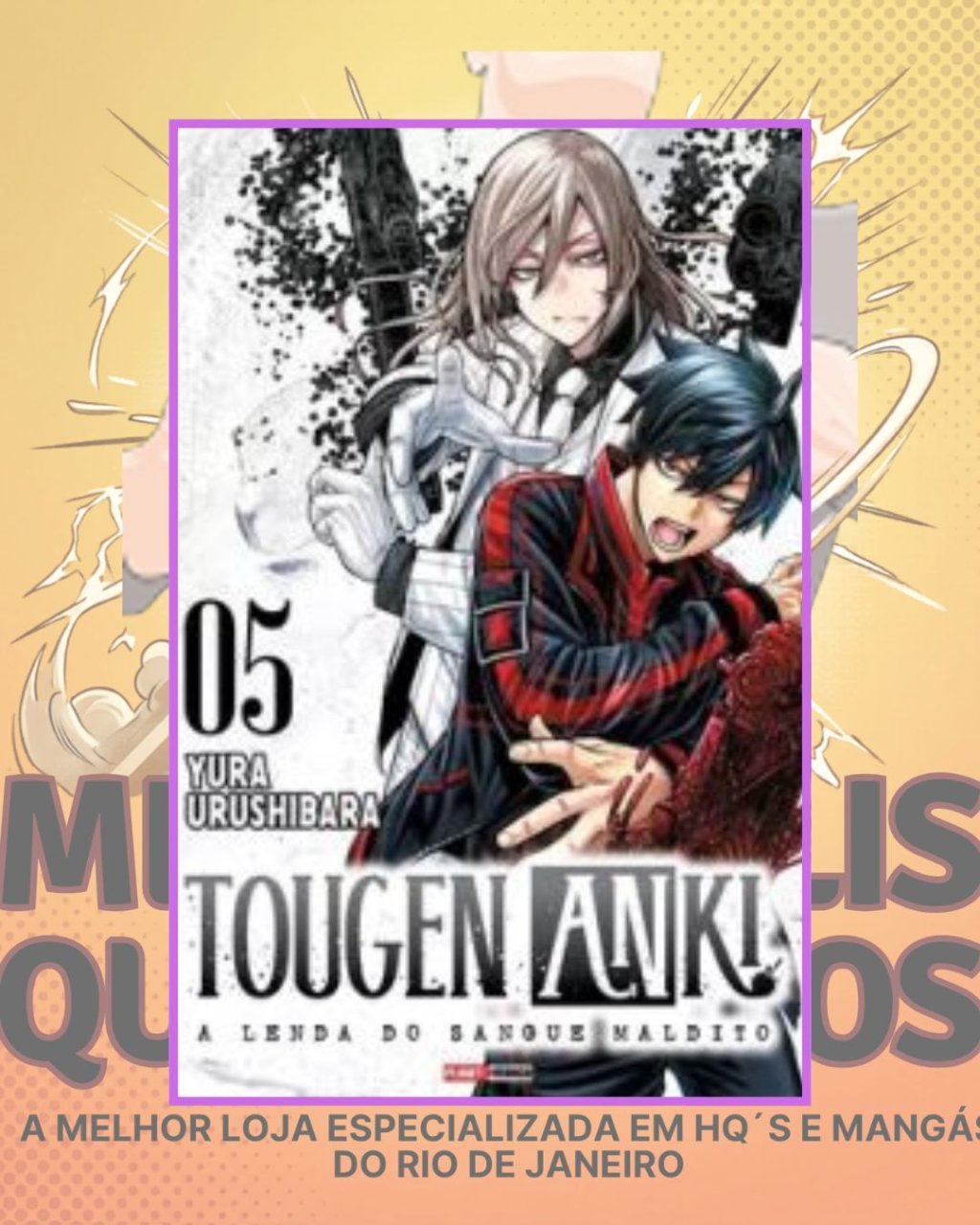 Tougen Anki - A Lenda do Sangue Maldito Nº 5 ( Yura Urushibara )