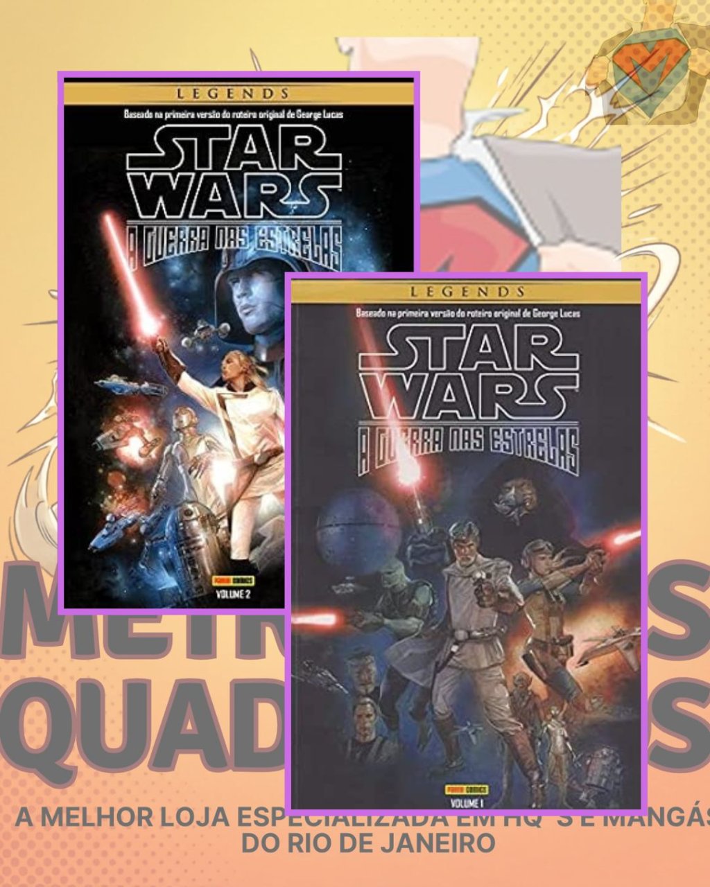 Star Wars Legends - A Guerra Nas Estrelas Volumes 1 e 2 ( Completa )