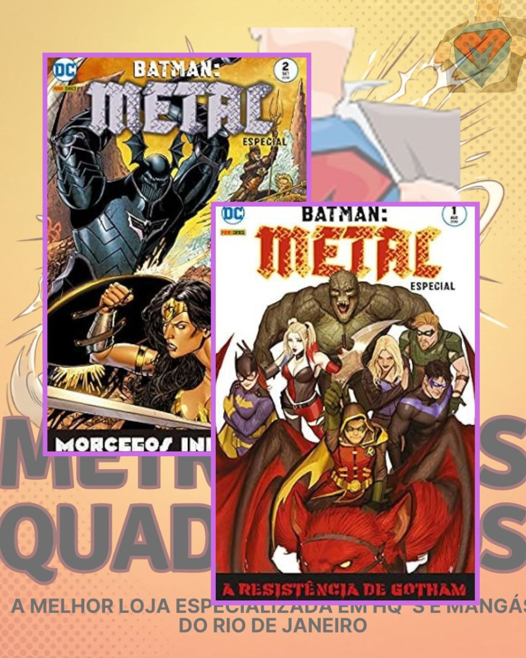 Batman Especial: Metal Volumes 1 e 2 ( Completa )