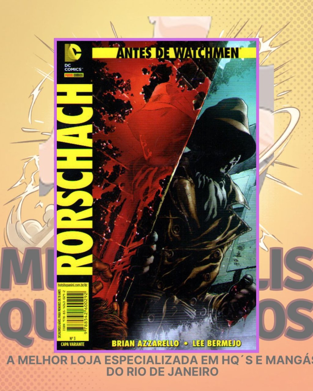 Antes de Watchmen Nº 3 - Rorscharch