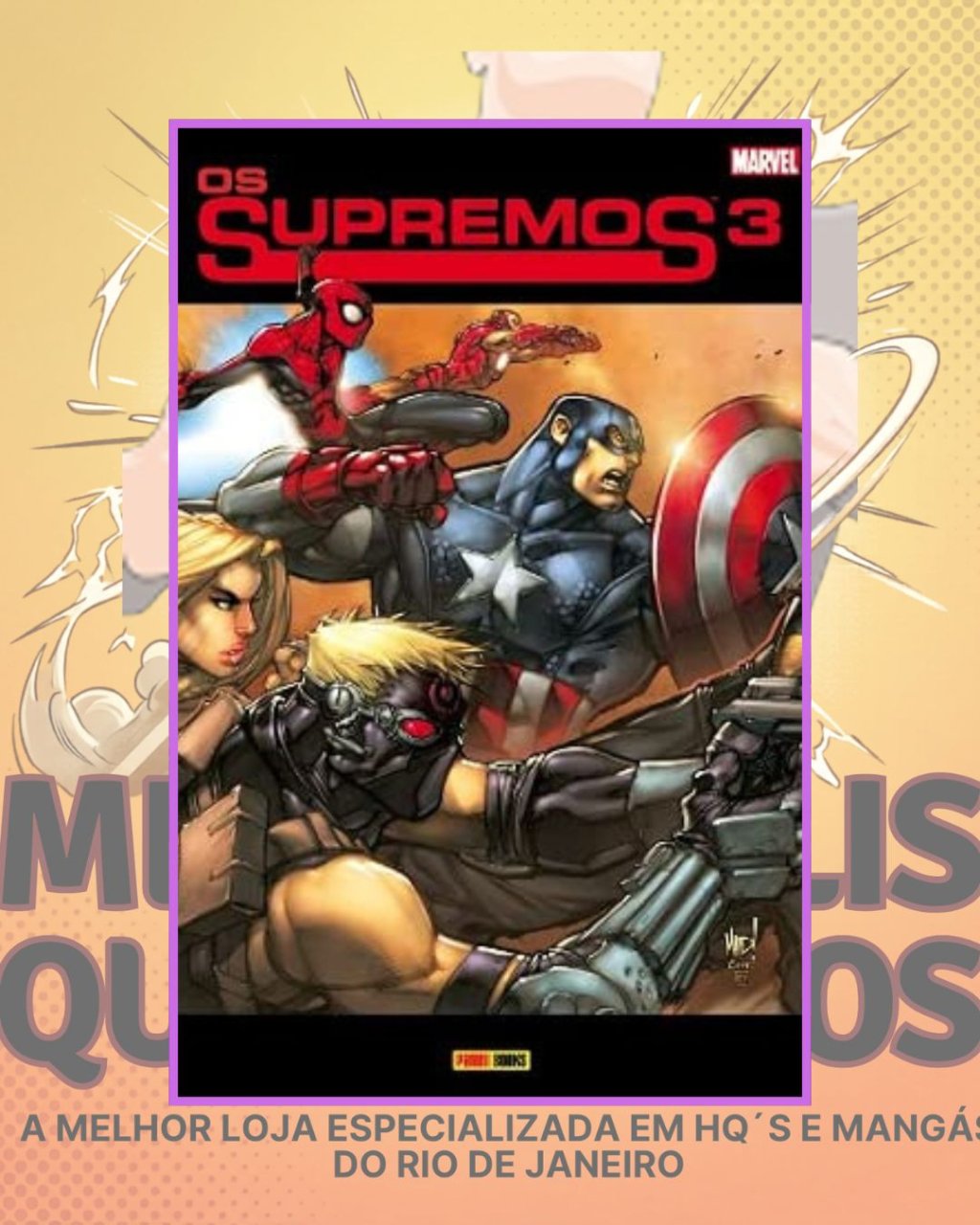 Os Supremos Volume 3 ( Capa Dura )