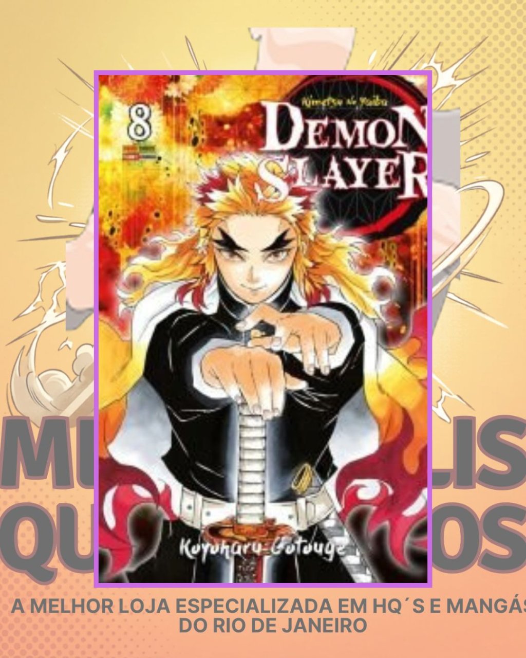 Demon Slayer: Kimetsu No Yaiba Nº 08 ( Koyoharu Gotouge )