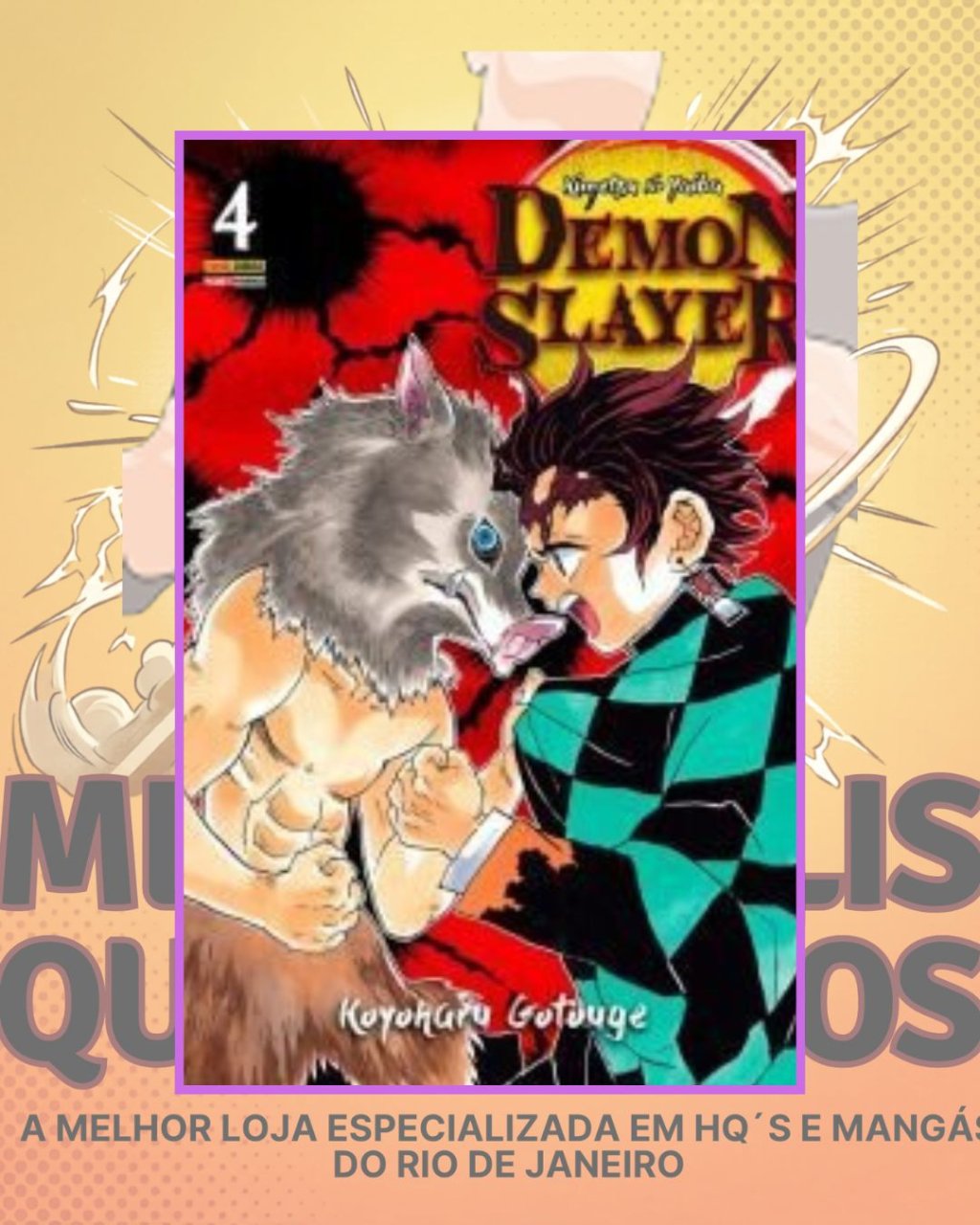 Demon Slayer: Kimetsu No Yaiba Nº 04 ( Koyoharu Gotouge )