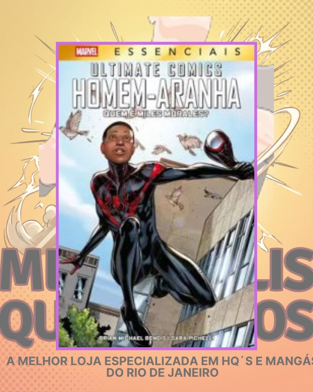 Marvel Essenciais: Homem Aranha - Quem é Miles Morales? ( Capa Dura )
