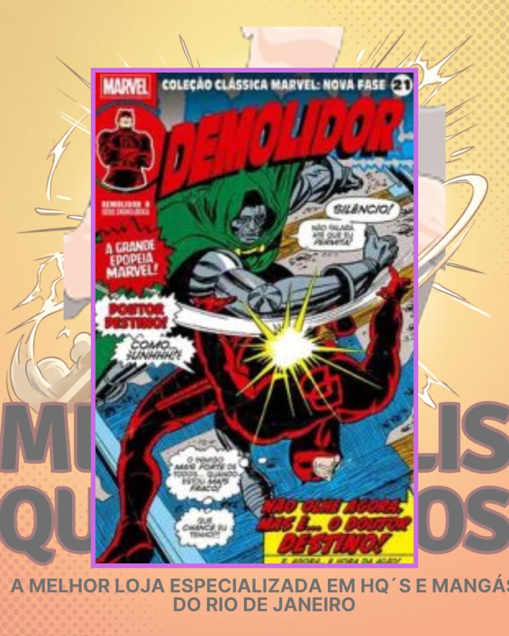 Coleção Clássica Marvel: Nova Fase Vol. 21 - Demolidor Nº 08