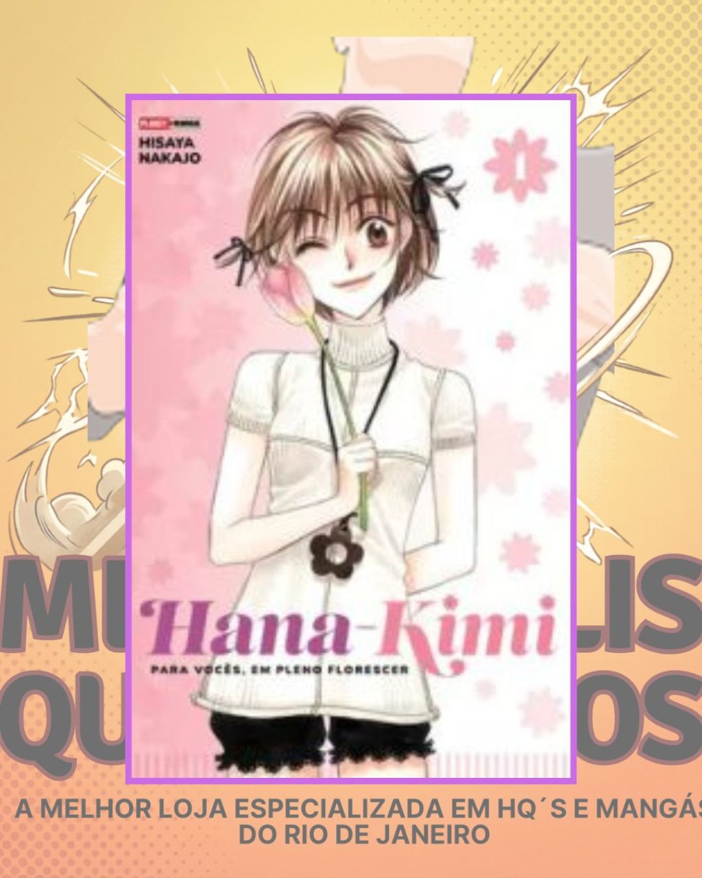 Hana Kimi: Para Vocês, em Pleno Florescer Nº 01 ( Hisaya Nakajo )