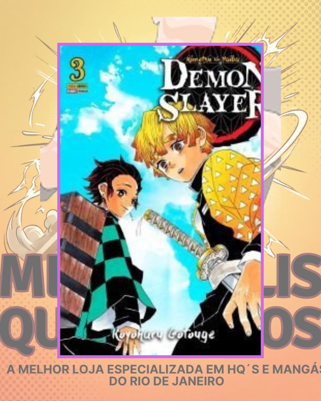 Demon Slayer: Kimetsu No Yaiba Nº 3 ( Koyoharu Gotouge )