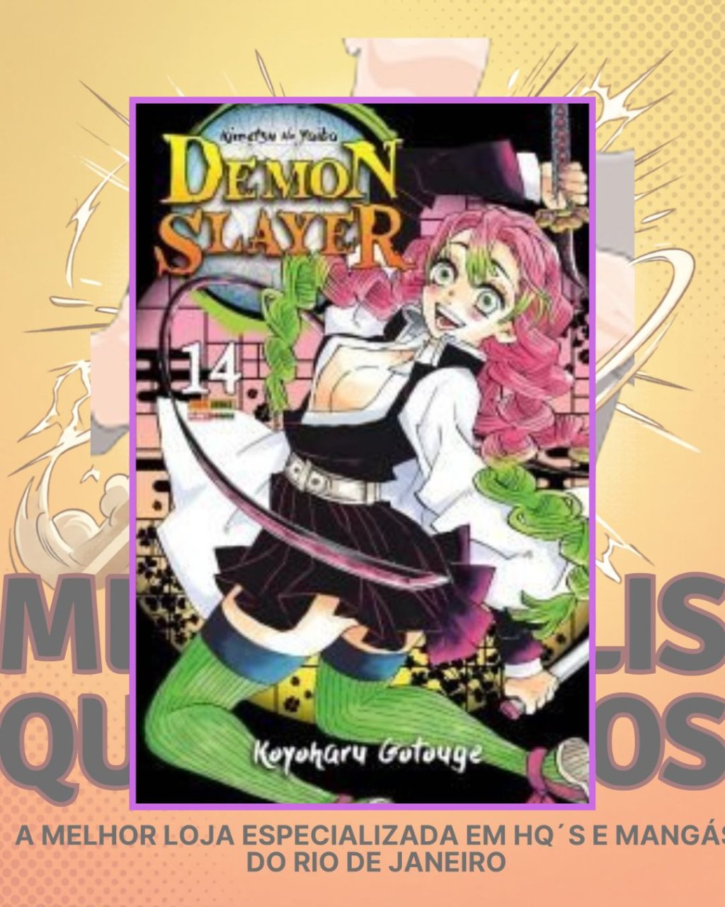 Demon Slayer: Kimetsu No Yaiba Nº 14 ( Koyoharu Gotouge )