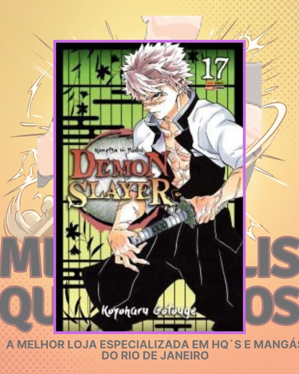 Demon Slayer: Kimetsu No Yaiba Nº 17 ( Koyoharu Gotouge )