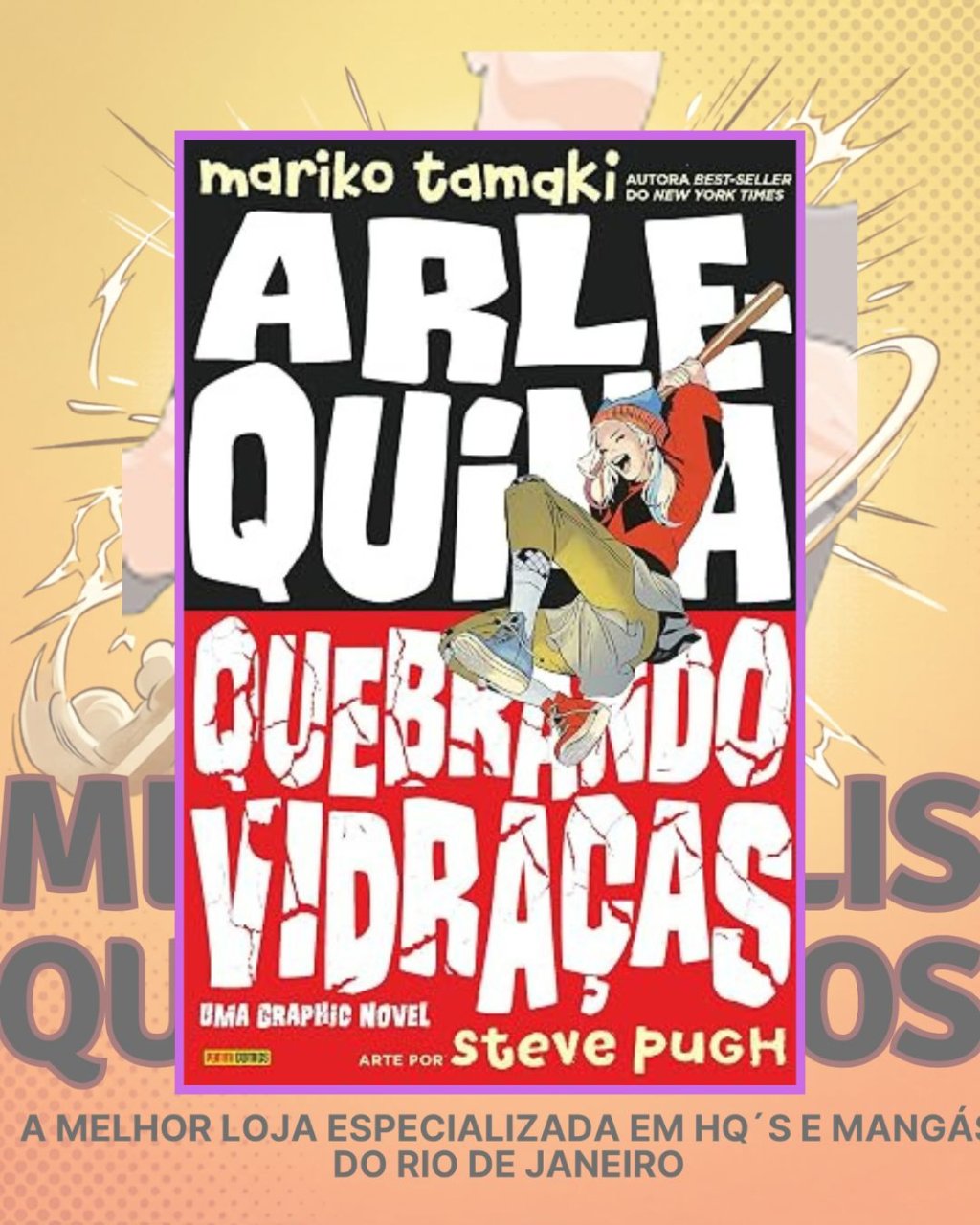 Arlequina: Quebrando Vidraças