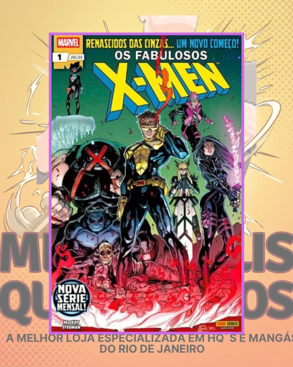 Os Fabulosos X-Men Nº 01