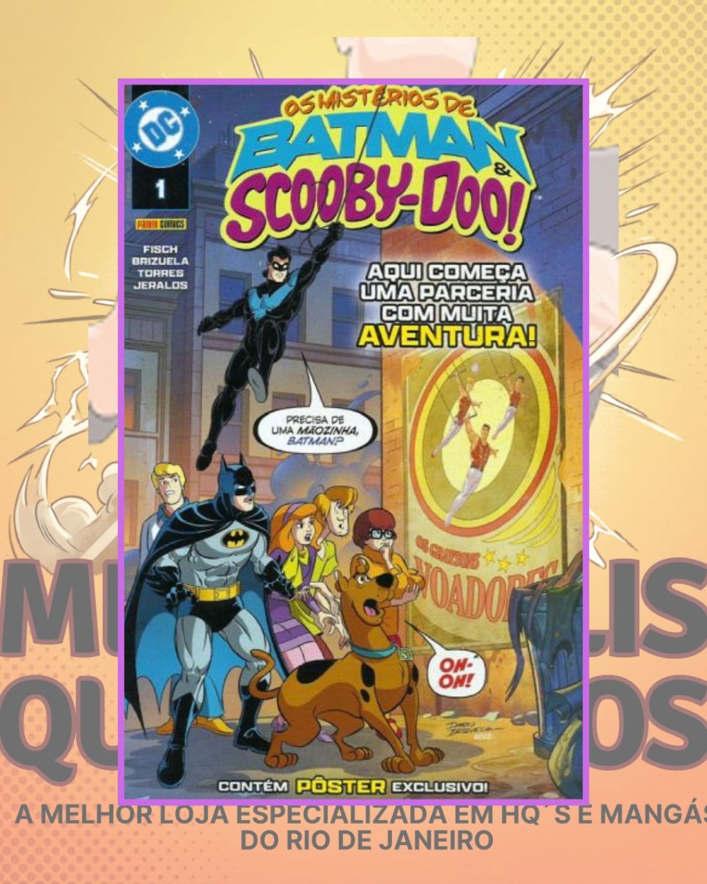 Os Mistérios de Batman e Scooby-Doo Nº 01